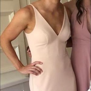 Light pink BHLDN Jones dress